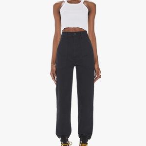 Paige Denim The Wrapper Patch Springy Ankle - Not Guilty